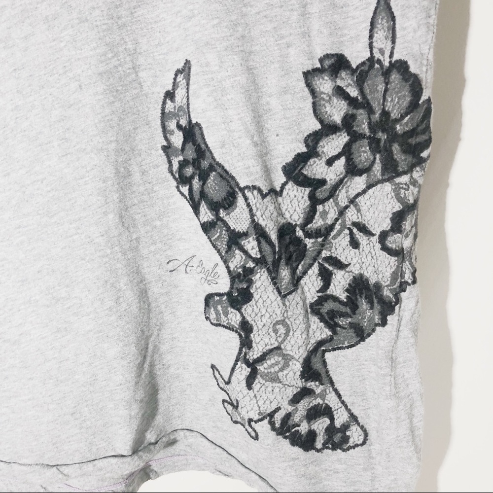 American Eagle - Basic Tee Printed Eagled Short Sleeve - Picture 2 of 4